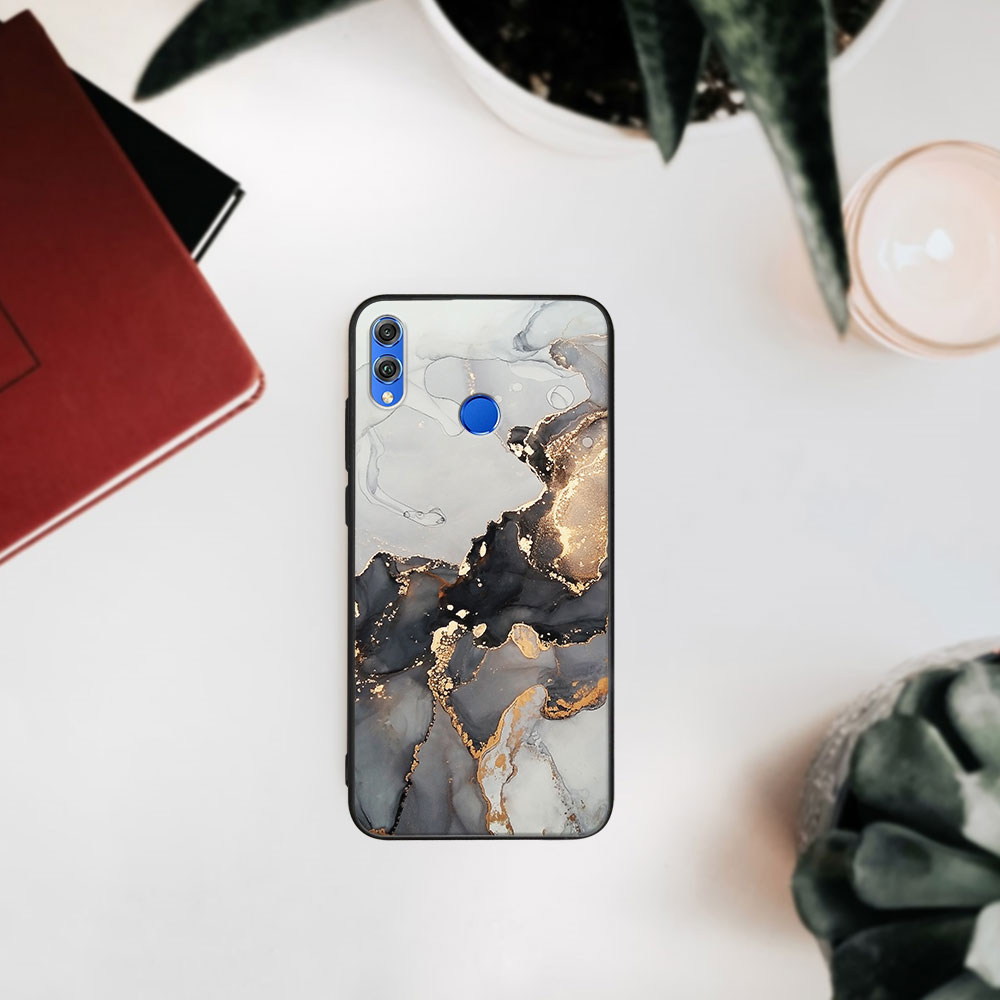 MY ART Husă De Protecție Honor 8X - MARBLE GREY (140)