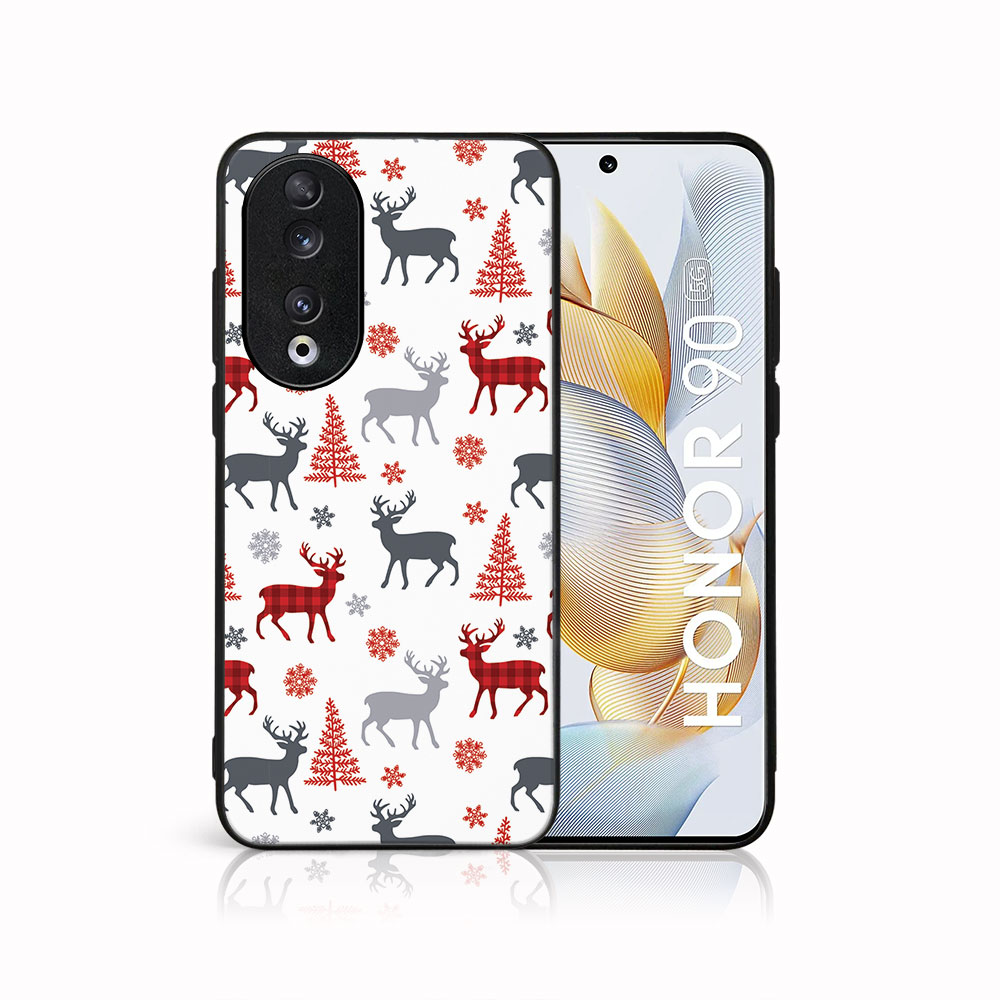 MY ART Capac Cu Design De Crăciun Honor 90 5G DEER (068)