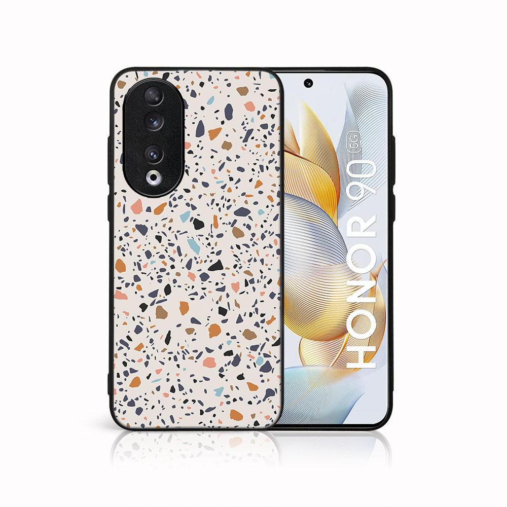 MY ART Husă De Protecție Pentru Honor 90 5G ORANGE TERRAZZO (165)