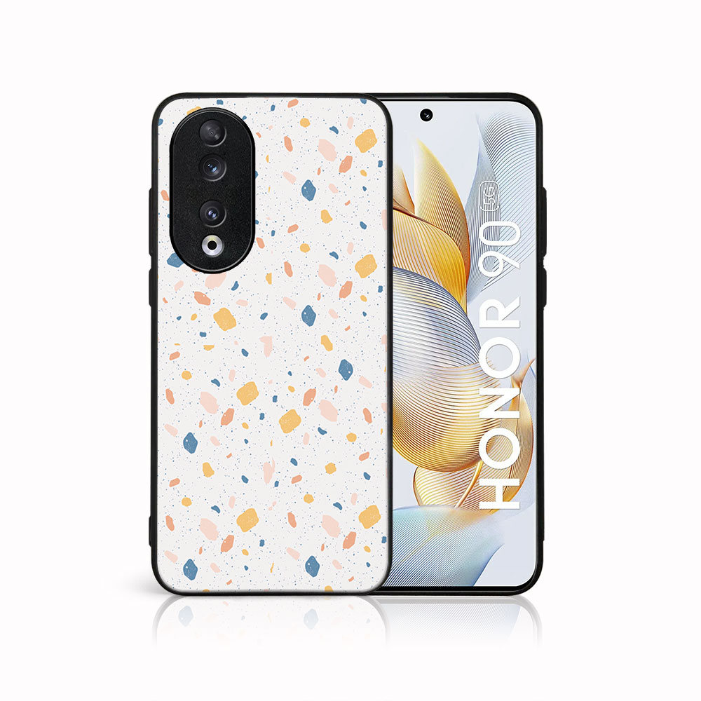 MY ART Husă De Protecție Pentru Honor 90 5G ORANGE TERRAZZO (165)