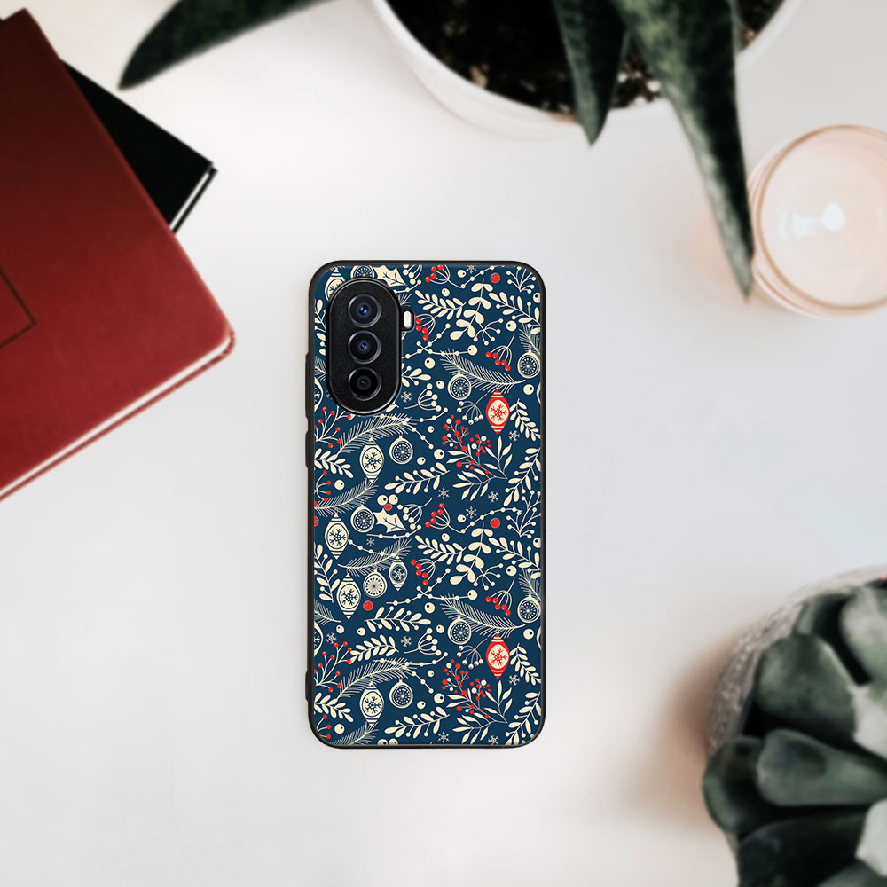 Husă MY ART Cu Design De Crăciun Huawei Nova Y70 MISTLETOE (070)