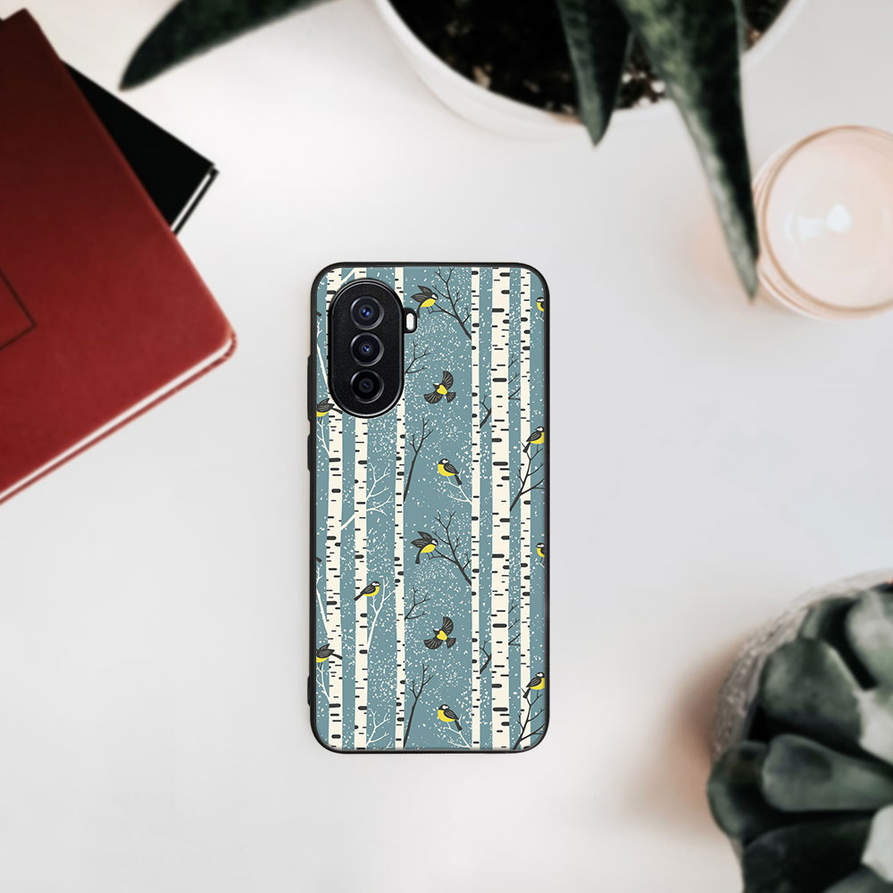 Husă MY ART Cu Design De Crăciun Huawei Nova Y70 BIRCH (072)