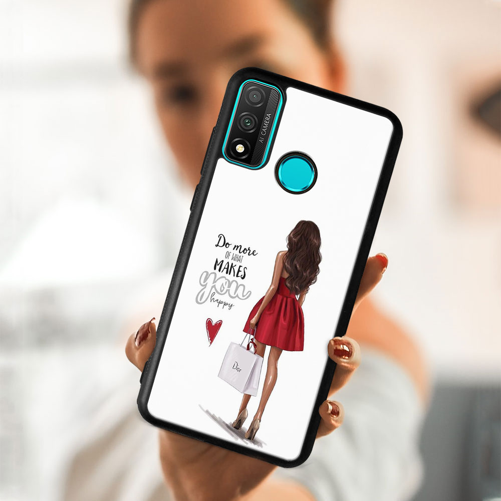 MY ART Husă De Protecție Pentru Huawei P Smart 2020 RED DRESS (137)