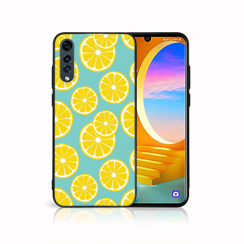 MY ART Husă De Protecție Pentru LG Velvet LEMON (121)