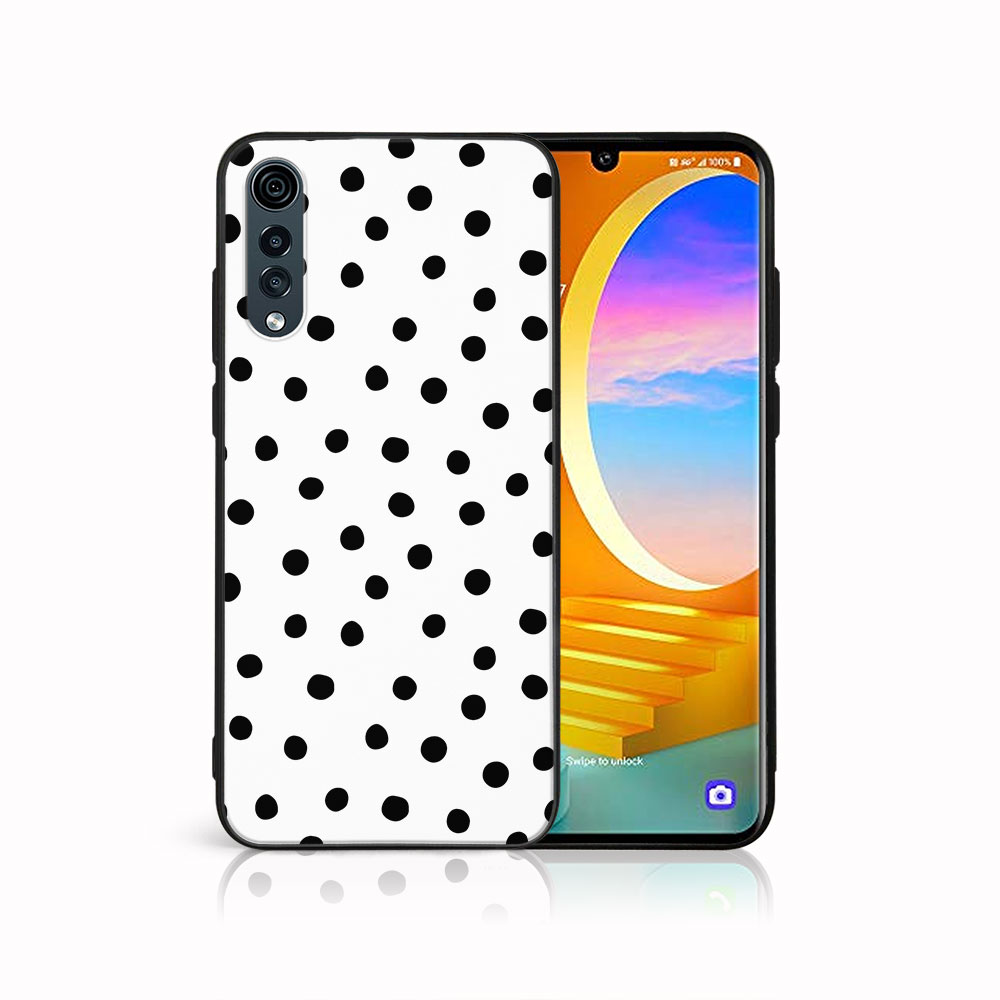 MY ART Husă De Protecție Pentru LG Velvet DOTS (168)