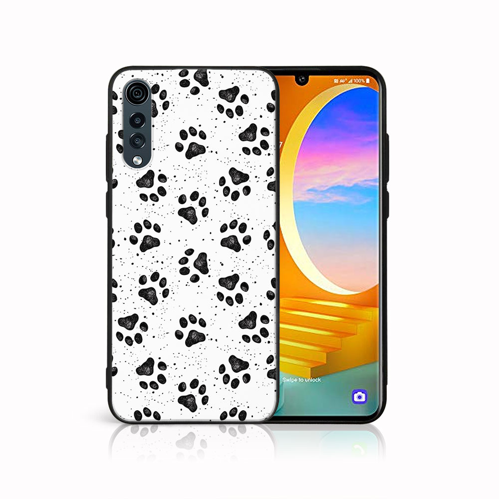 MY ART Husă De Protecție Pentru LG Velvet PAWS (185)