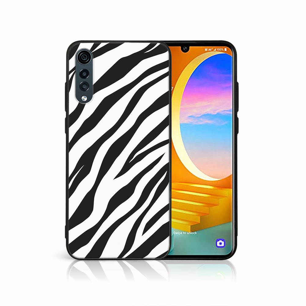 MY ART Husă De Protecție Pentru LG Velvet ZEBRA (237)