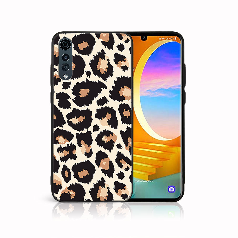 MY ART Husă De Protecție Pentru LG Velvet LEOPARD PRINT (238)