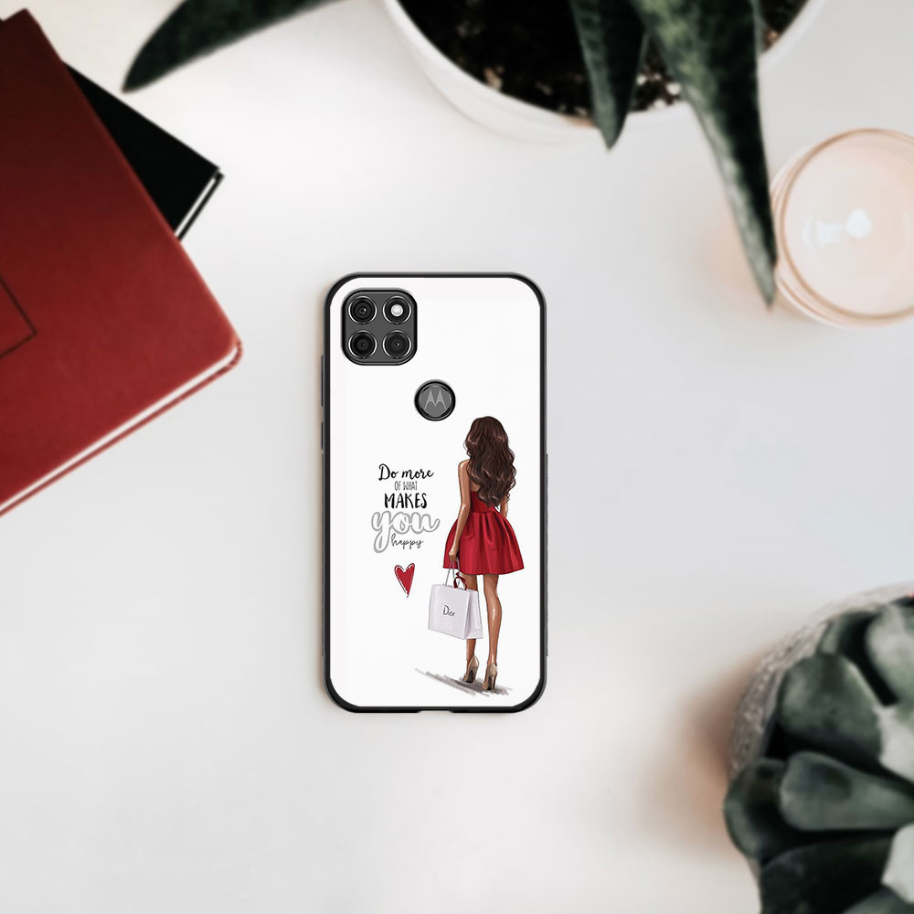 MY ART Husă De Protecție Motorola Moto G9 Power - DRESS RED (137)