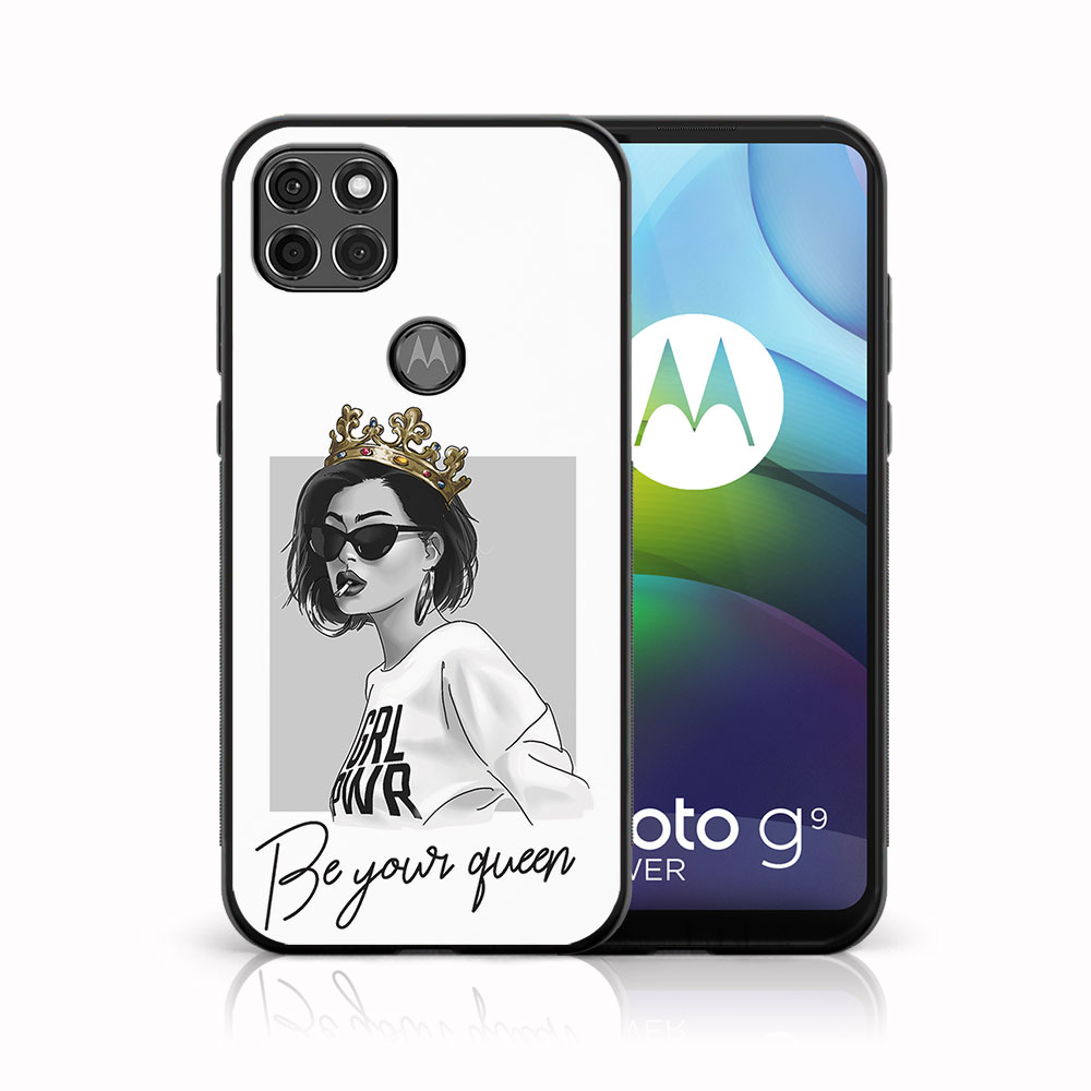 MY ART Husă De Protecție Motorola Moto G9 Power -QUEEN (139)