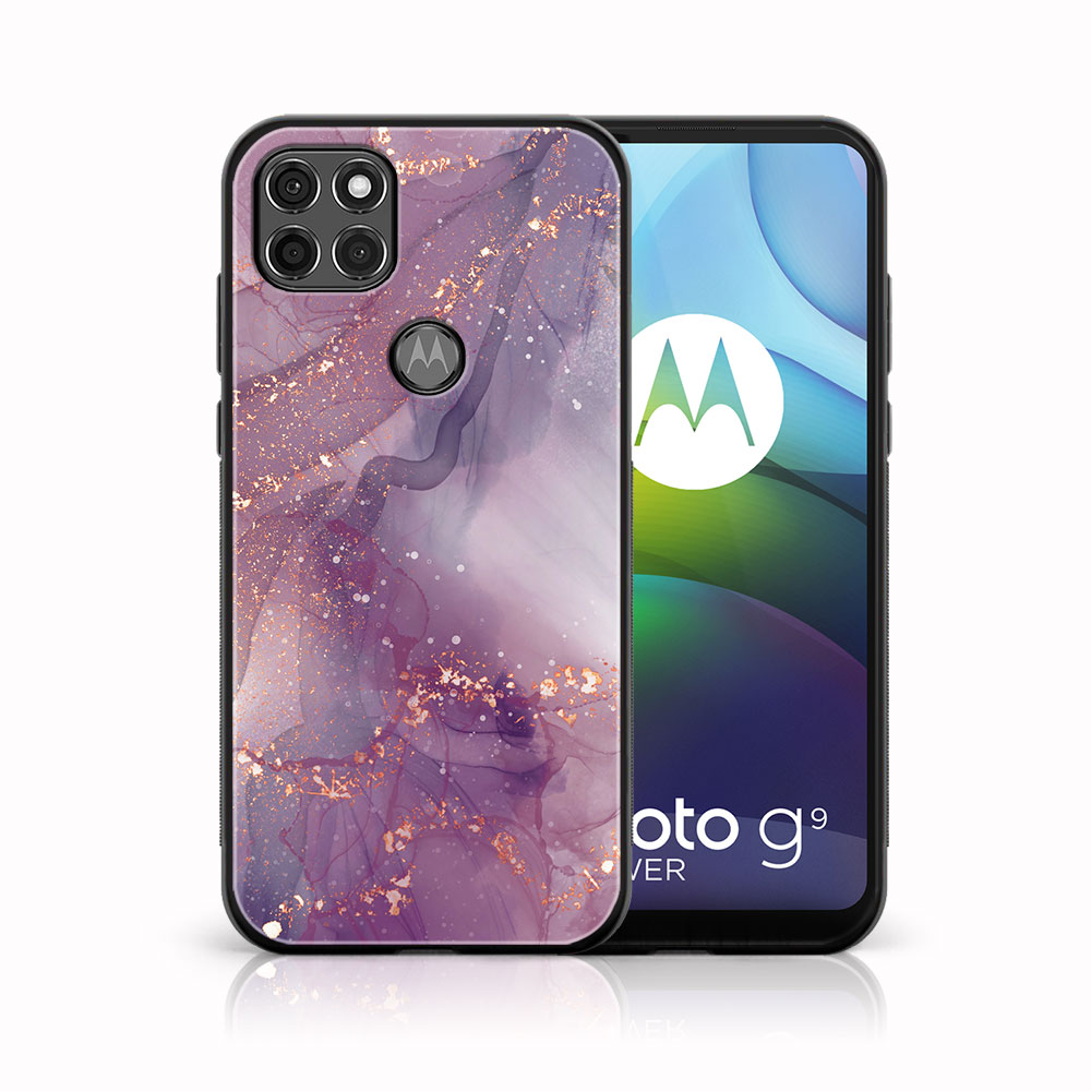 MY ART Husă De Protecție Pentru Motorola Moto G9 Power - PURPLE (148)