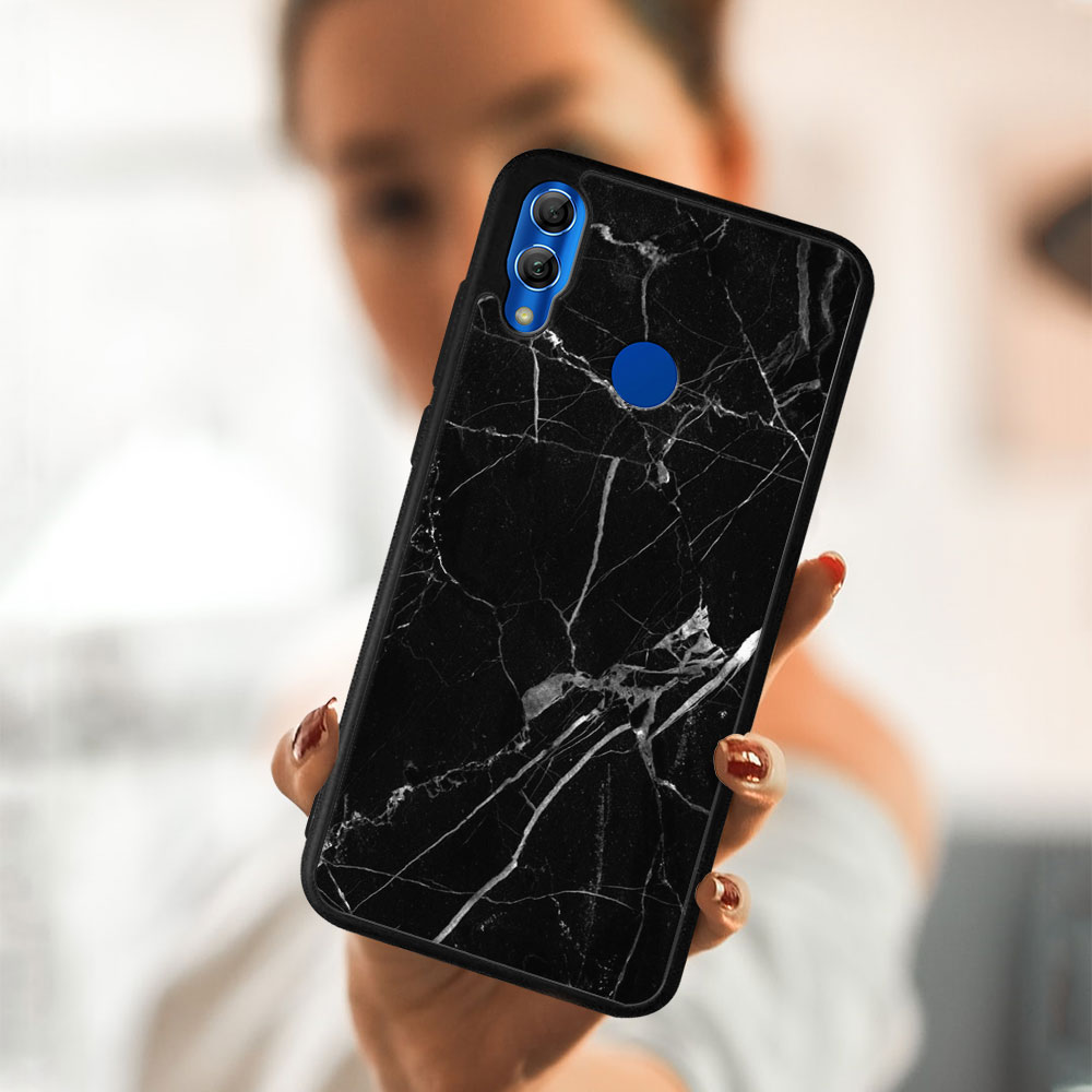 MY ART Husă De Protecție Honor 10 Lite - BLACK MARBLE (142)