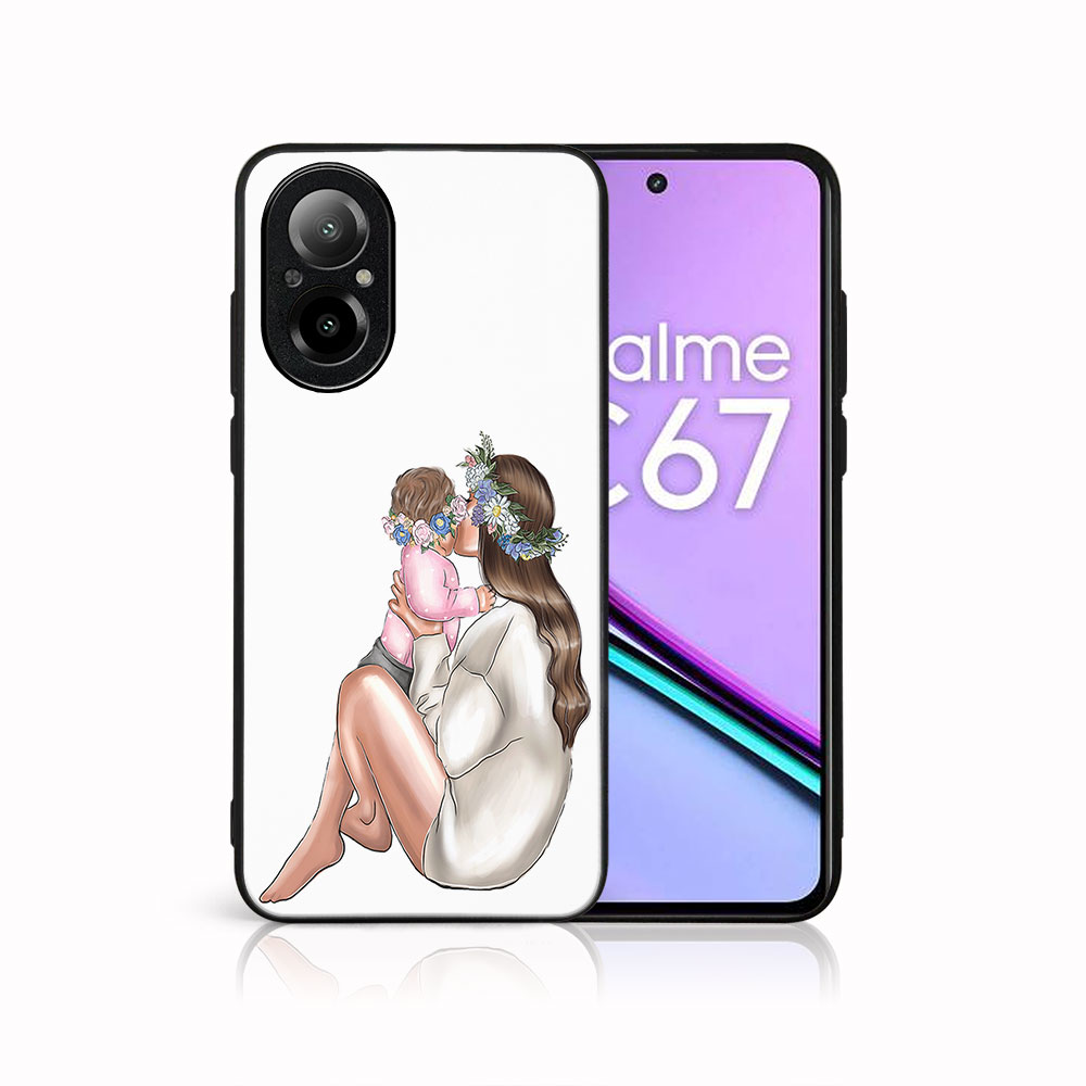 MY ART Husă De Protecție Pentru Realme C67 BEBE GIRL (111)