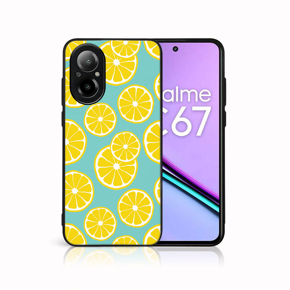 MY ART Husă De Protecție Pentru Realme C67 LEMON (121)