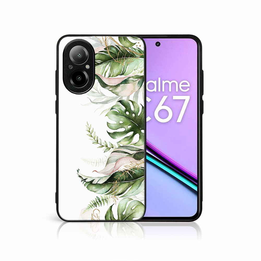 MY ART Husă De Protecție Pentru Realme C67 TROPICAL (154)