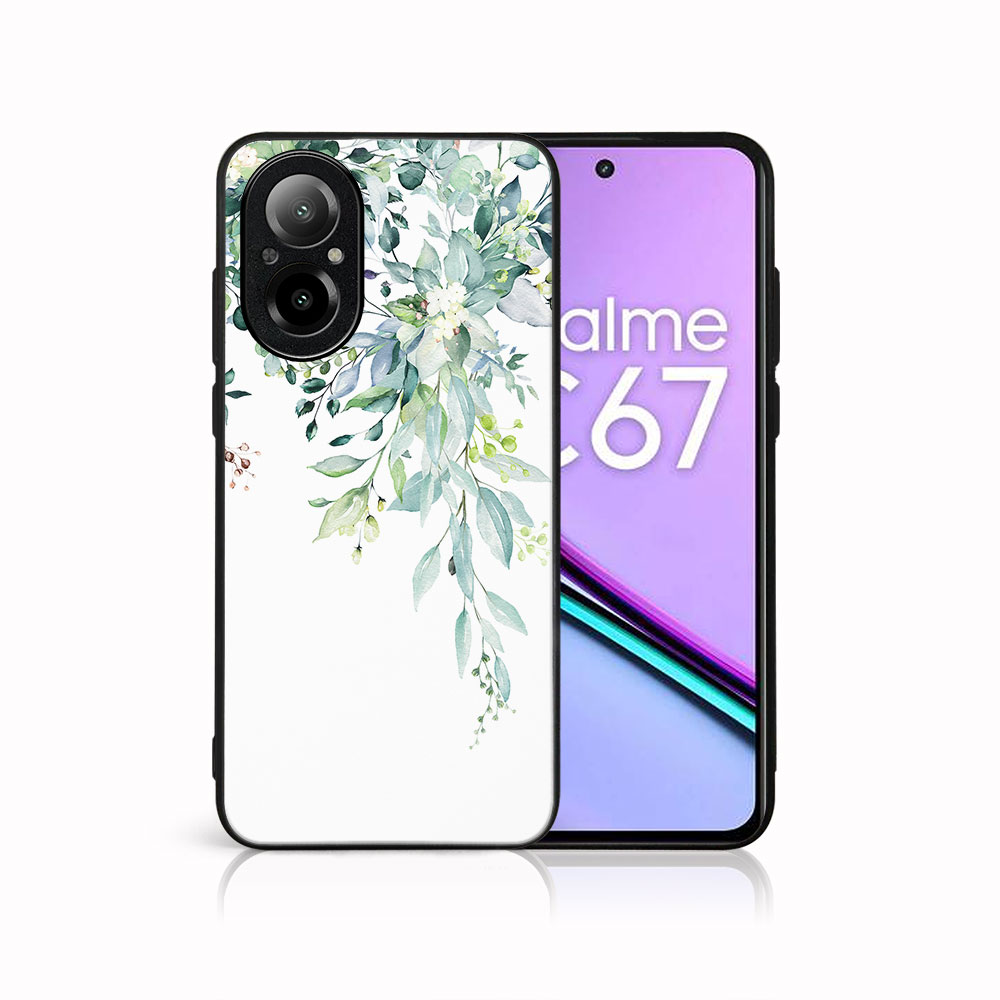 MY ART Husă De Protecție Pentru Realme C67 VERDE (155)