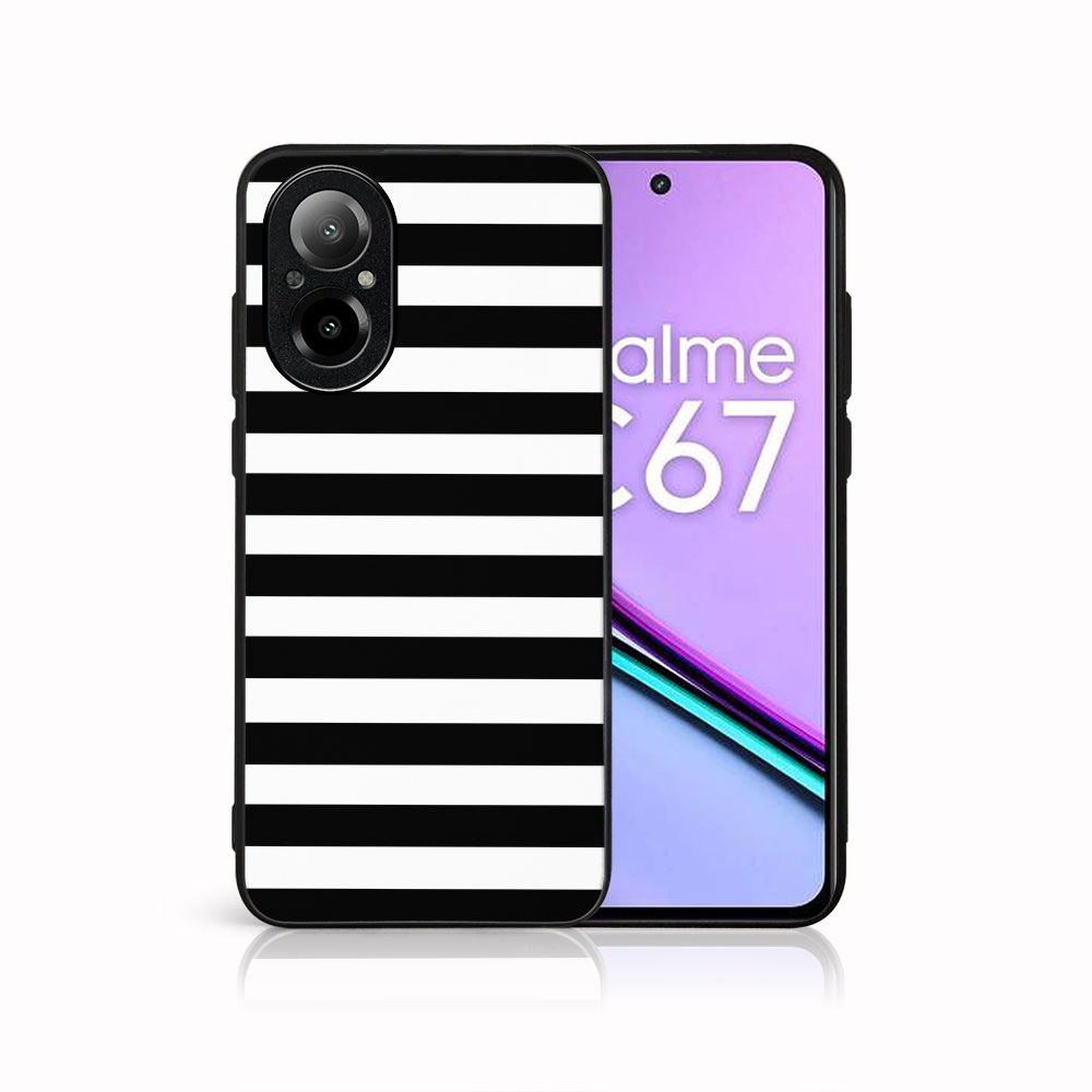 MY ART Husă De Protecție Pentru Realme C67 LINES (169)