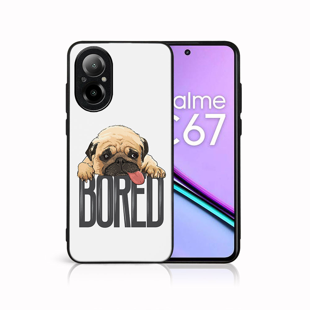 MY ART Husă De Protecție Pentru Realme C67 BORED (178)