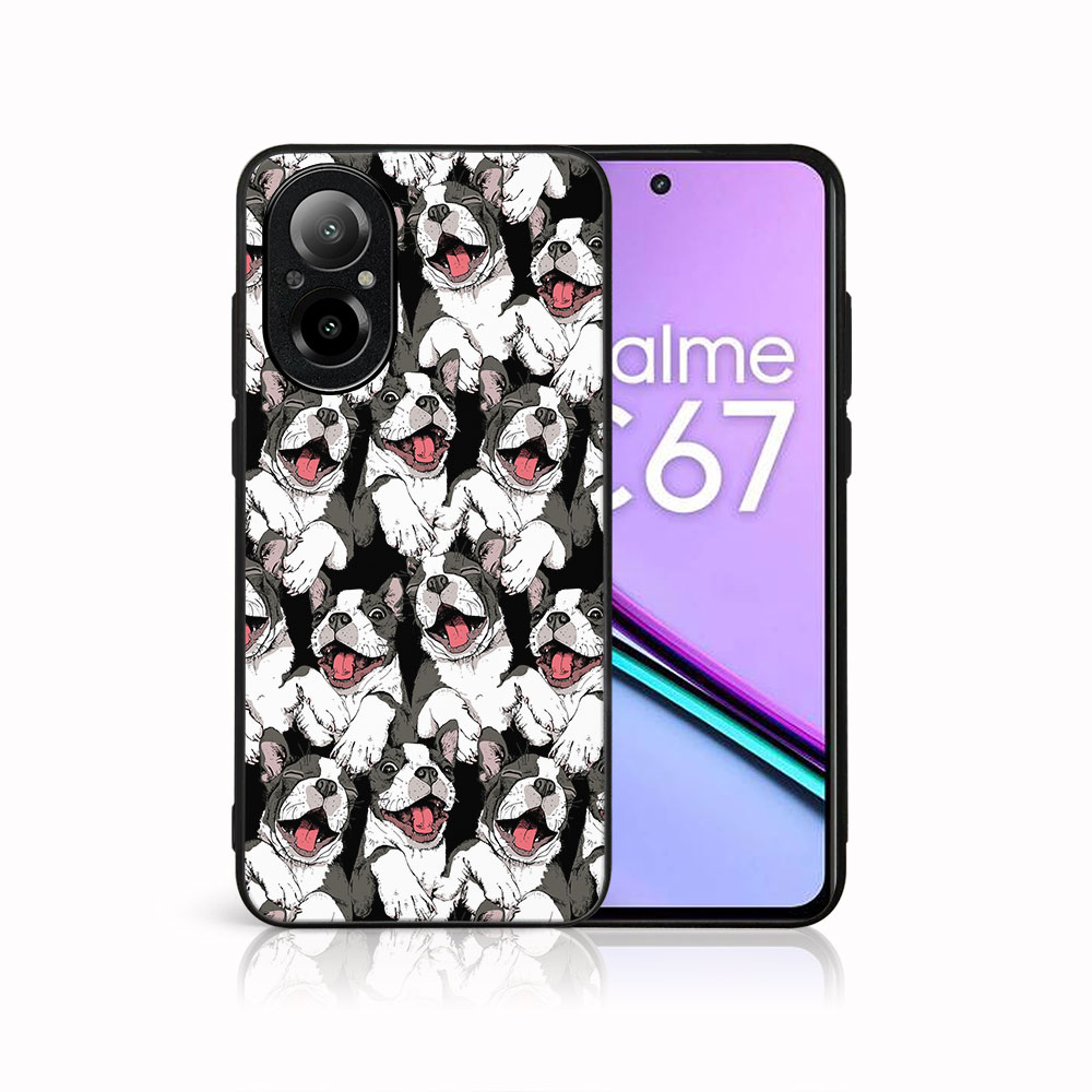 MY ART Husă De Protecție Pentru Realme C67 DOG (179)