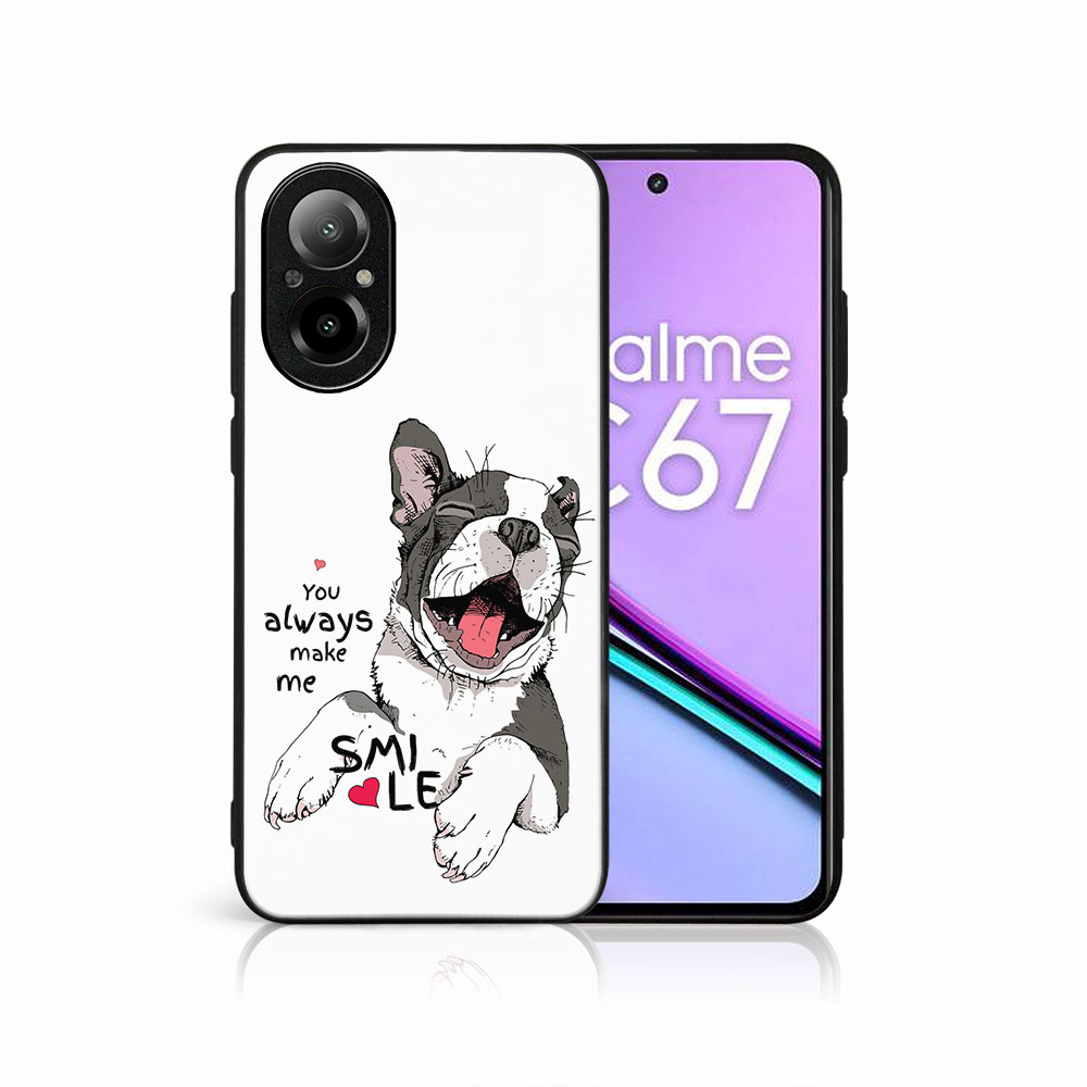 MY ART Husă De Protecție Pentru Realme C67 SMILE (189)