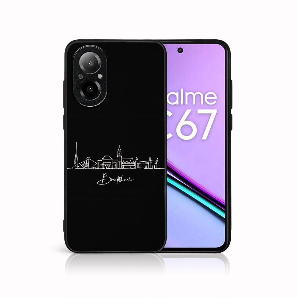 MY ART Husă De Protecție Pentru Realme C67 BRATISLAVA (202)