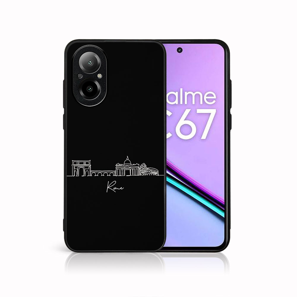 MY ART Husă De Protecție Pentru Realme C67 ROMA (205)