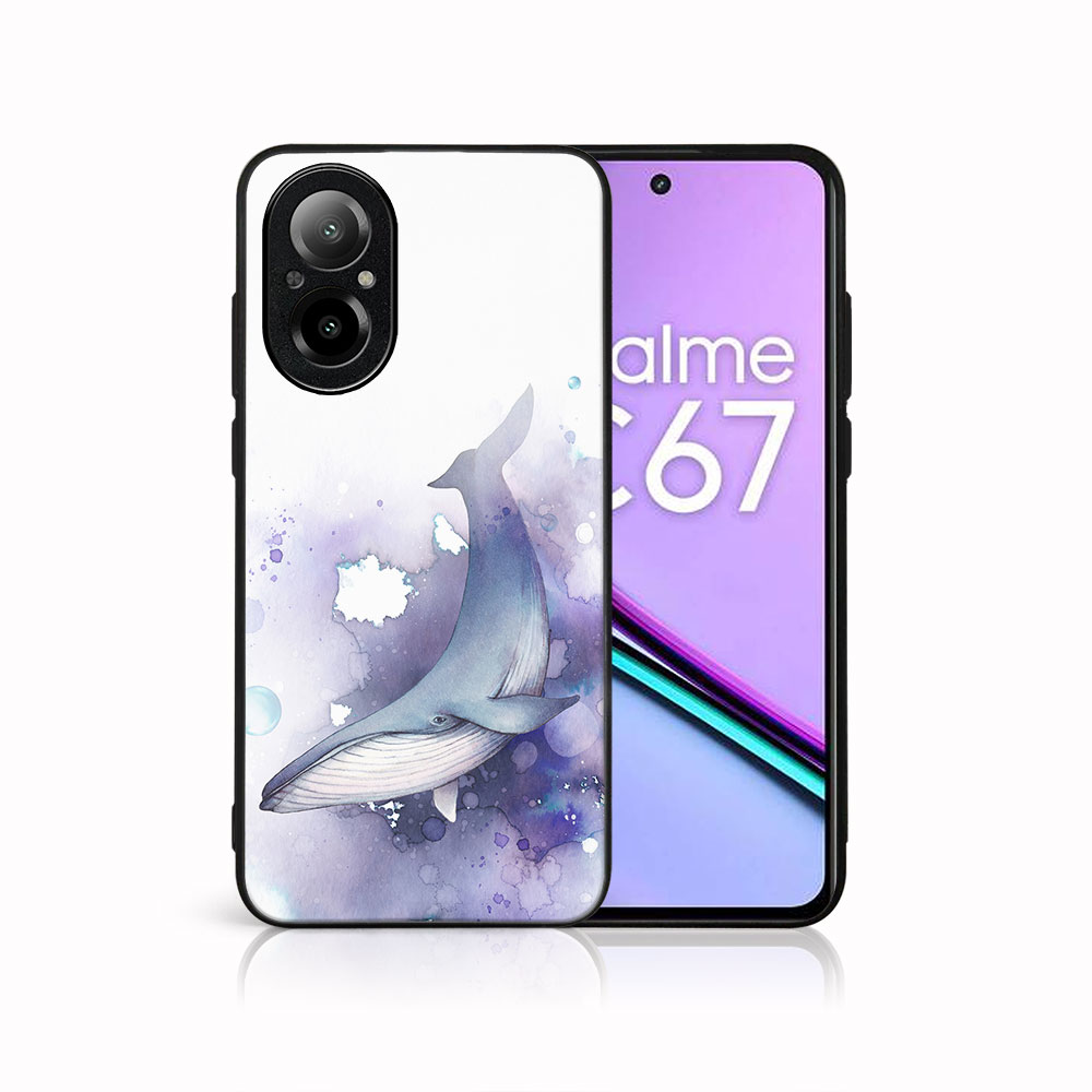 MY ART Husă De Protecție Pentru Realme C67 WHALE (242)