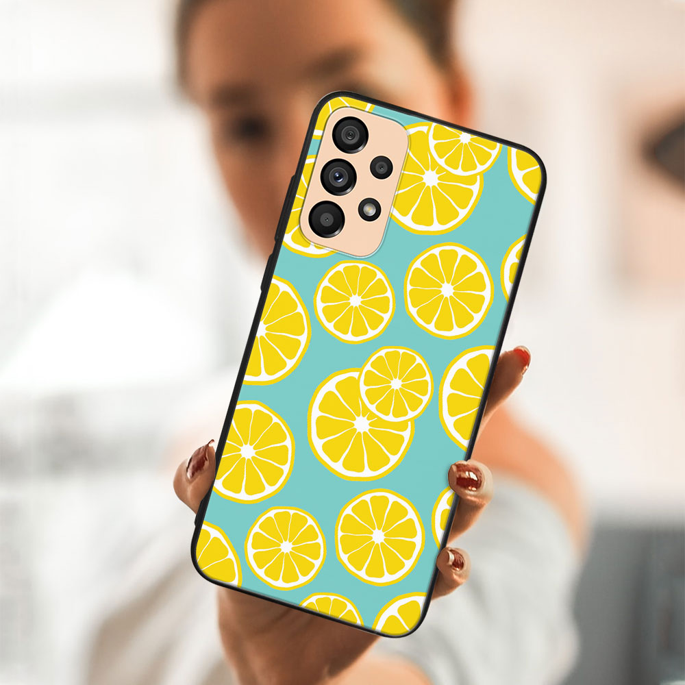 MY ART Husă De Protecție Samsung Galaxy A53 5G -LEMON (121)