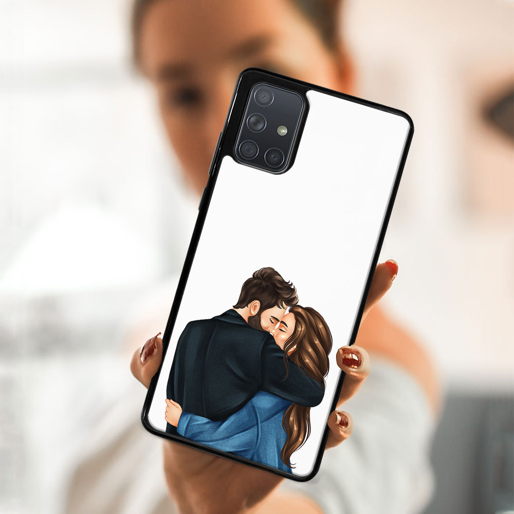 Husă De Protecție MY ART Pentru Samsung Galaxy A71-CUPLUL (117)