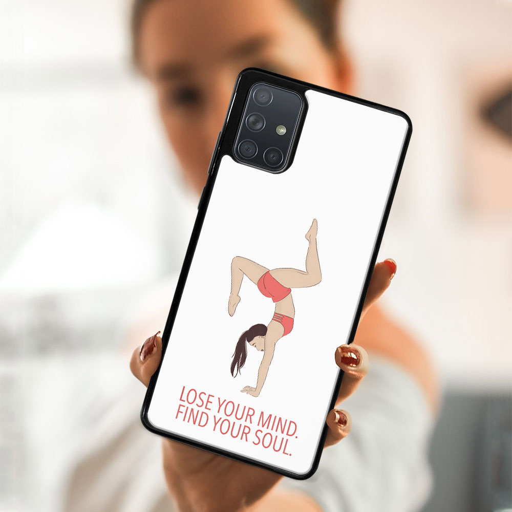 MY ART Husă De Protecție Samsung Galaxy A71 -YOGA (125)