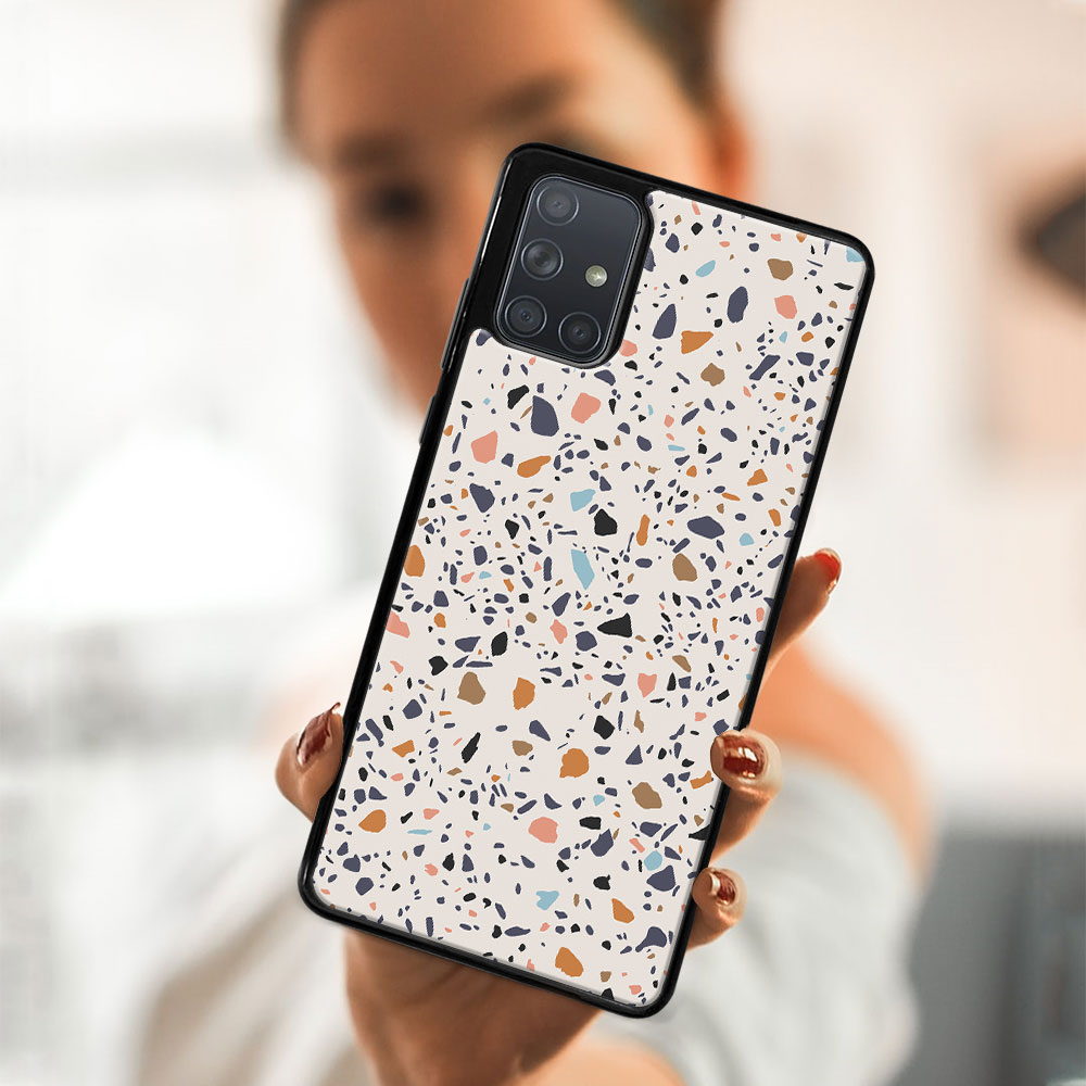 Husa De Protectie MY ART Samsung Galaxy A71 - BEIGE TERRAZZO (162)