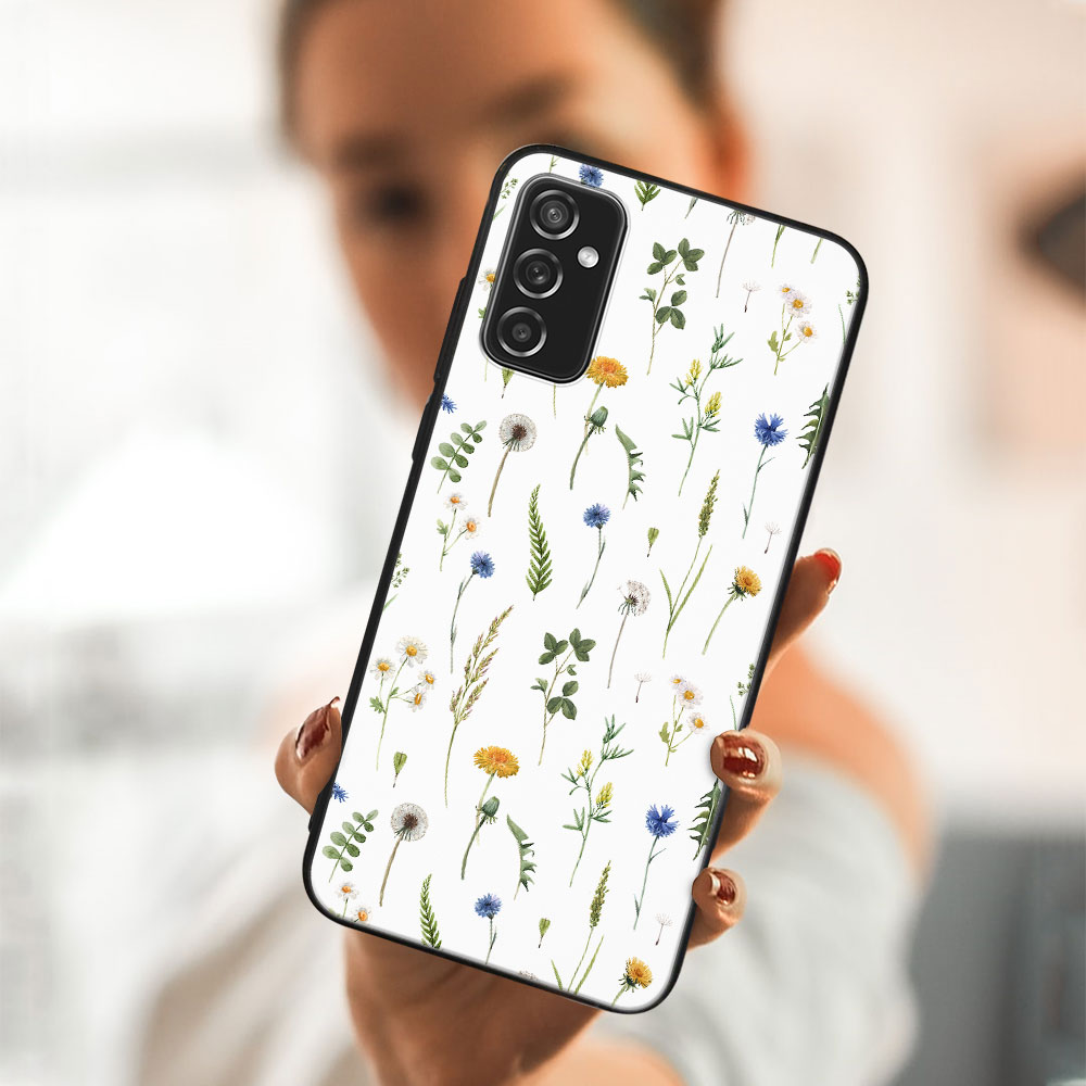 MY ART Husă De Protecție Samsung Galaxy M52 5G FLOWER Sălbatică (153)