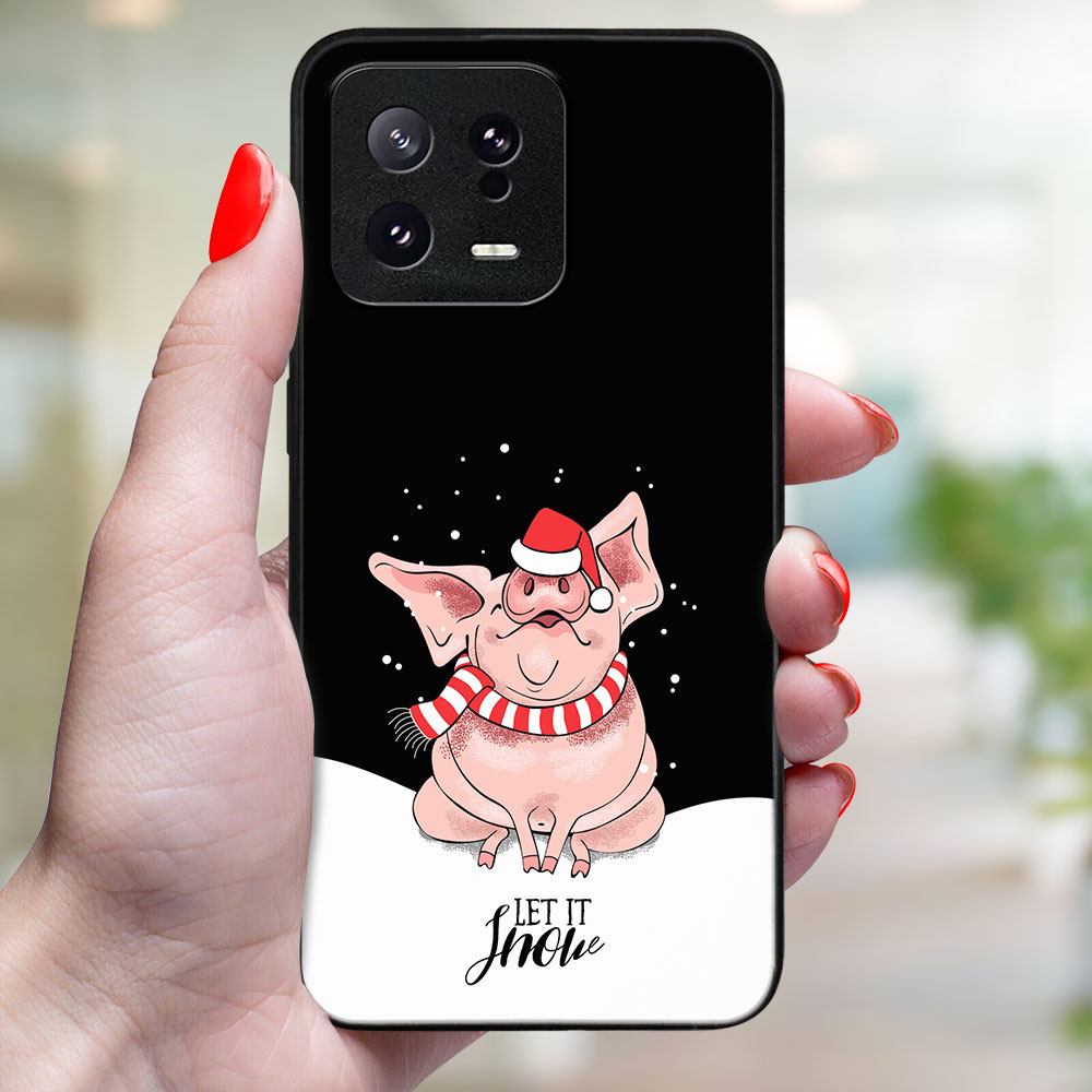 MY ART Husă Cu Design De Crăciun Xiaomi 13 LET ITSNOW (075)