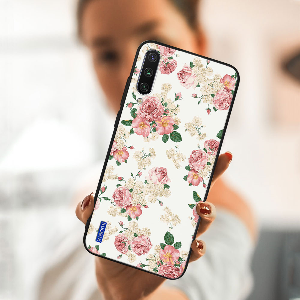 MY ART Pro Tective Case Xiaomi Mi A3 PINK ROSE S (016)