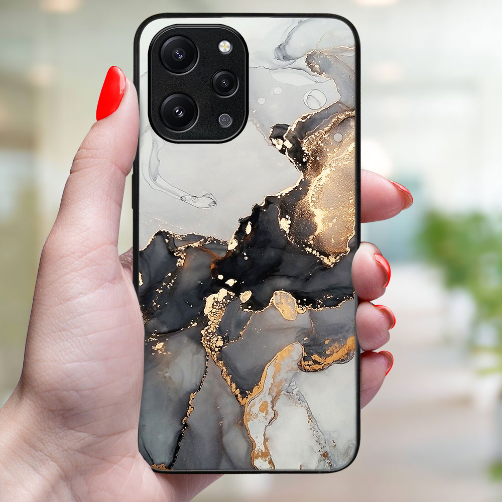 MY ART Husă De Protecție Pentru Xiaomi Redmi 12 GREY MARBLE (140)