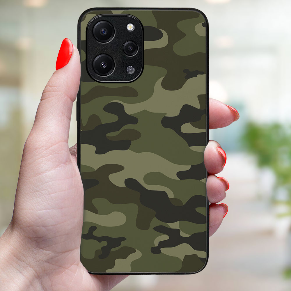 MY ART Husă De Protecție Pentru Xiaomi Redmi 12 GREEN CAMO (235)