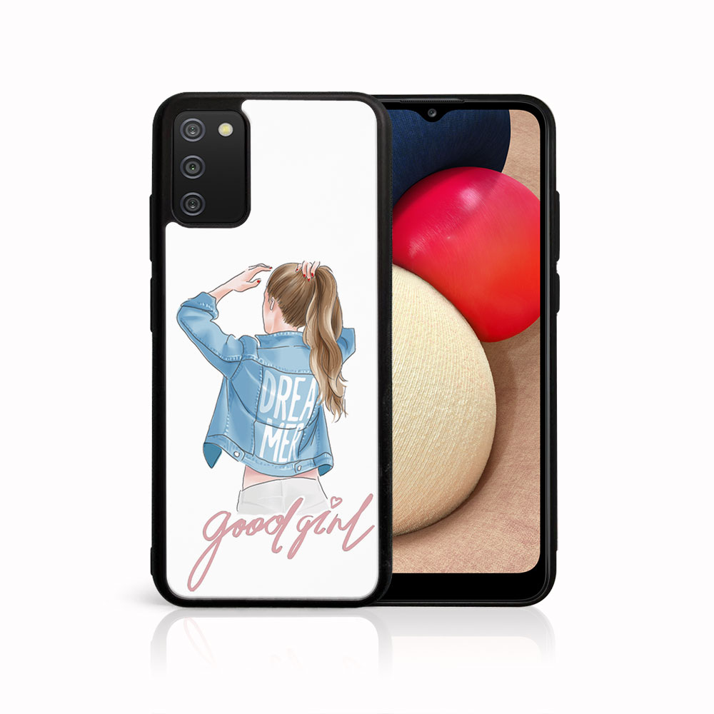 MY ART Husă De Protecție Samsung Galaxy A02s -GOOD GIRL (130)