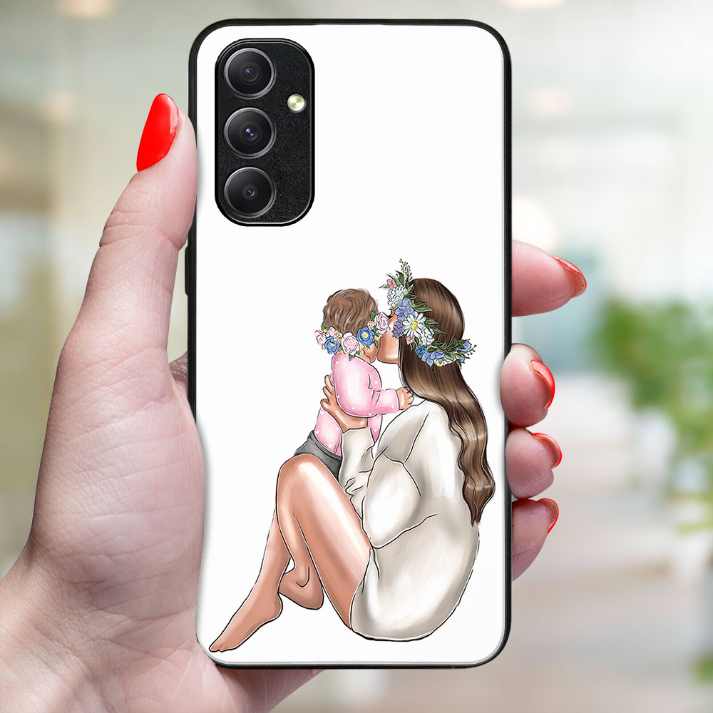 MY ART Husă De Protecție Pentru Samsung Galaxy S23 5G BABY GIRL (111)