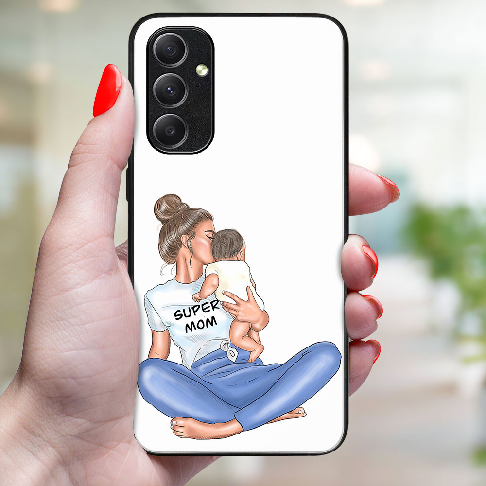 MY ART Husă De Protecție Pentru Samsung Galaxy S23 5G SUPERMOM (112)