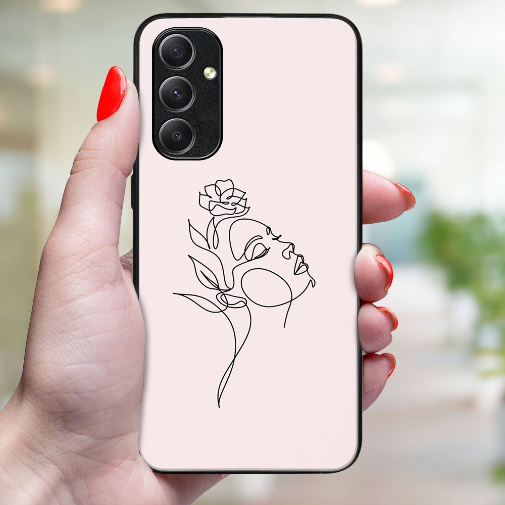 MY ART Husă De Protecție Pentru Samsung Galaxy S23 Plus 5G ROSE GIRL (198)