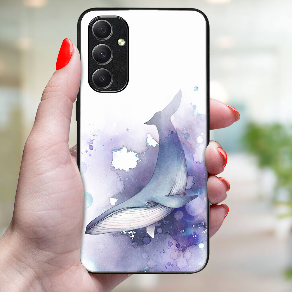 MY ART Husă De Protecție Pentru Samsung Galaxy S23 Plus 5G WHALE (242)