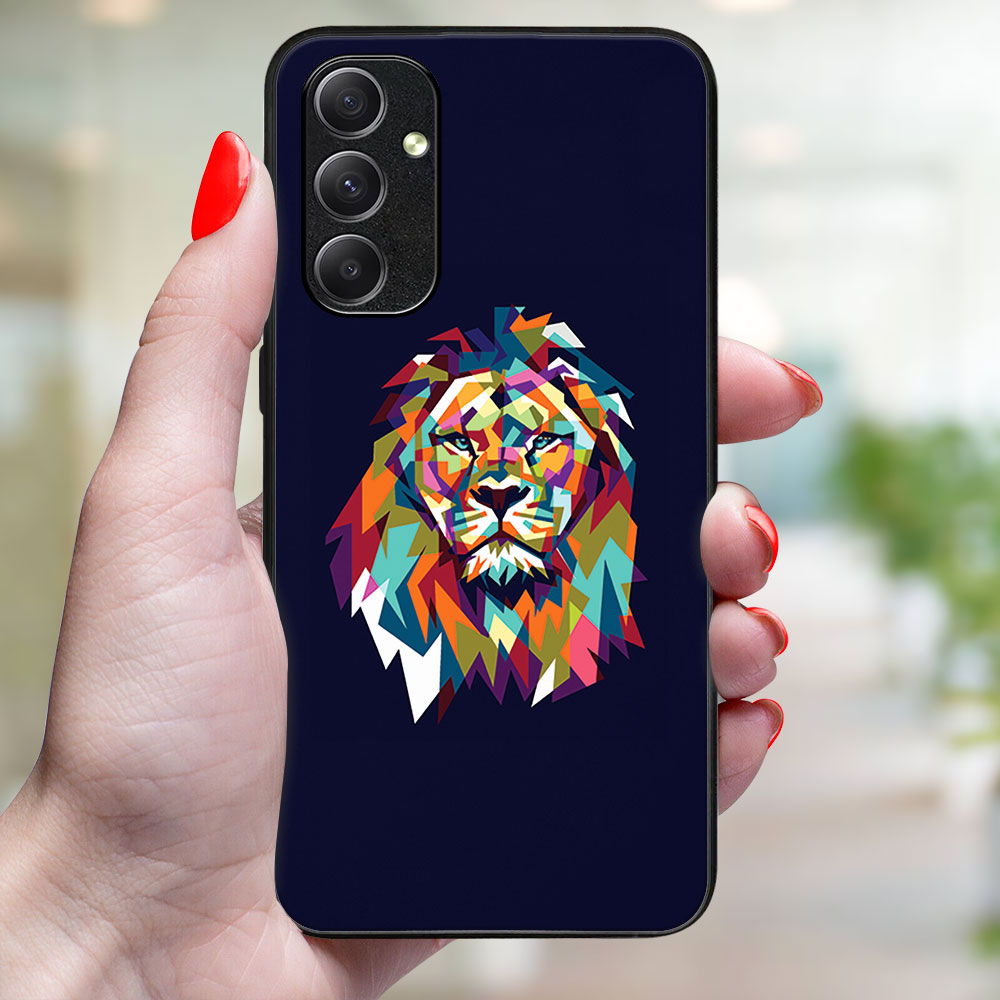 MY ART Husă De Protecție Pentru Samsung Galaxy S23 5G LION (246)