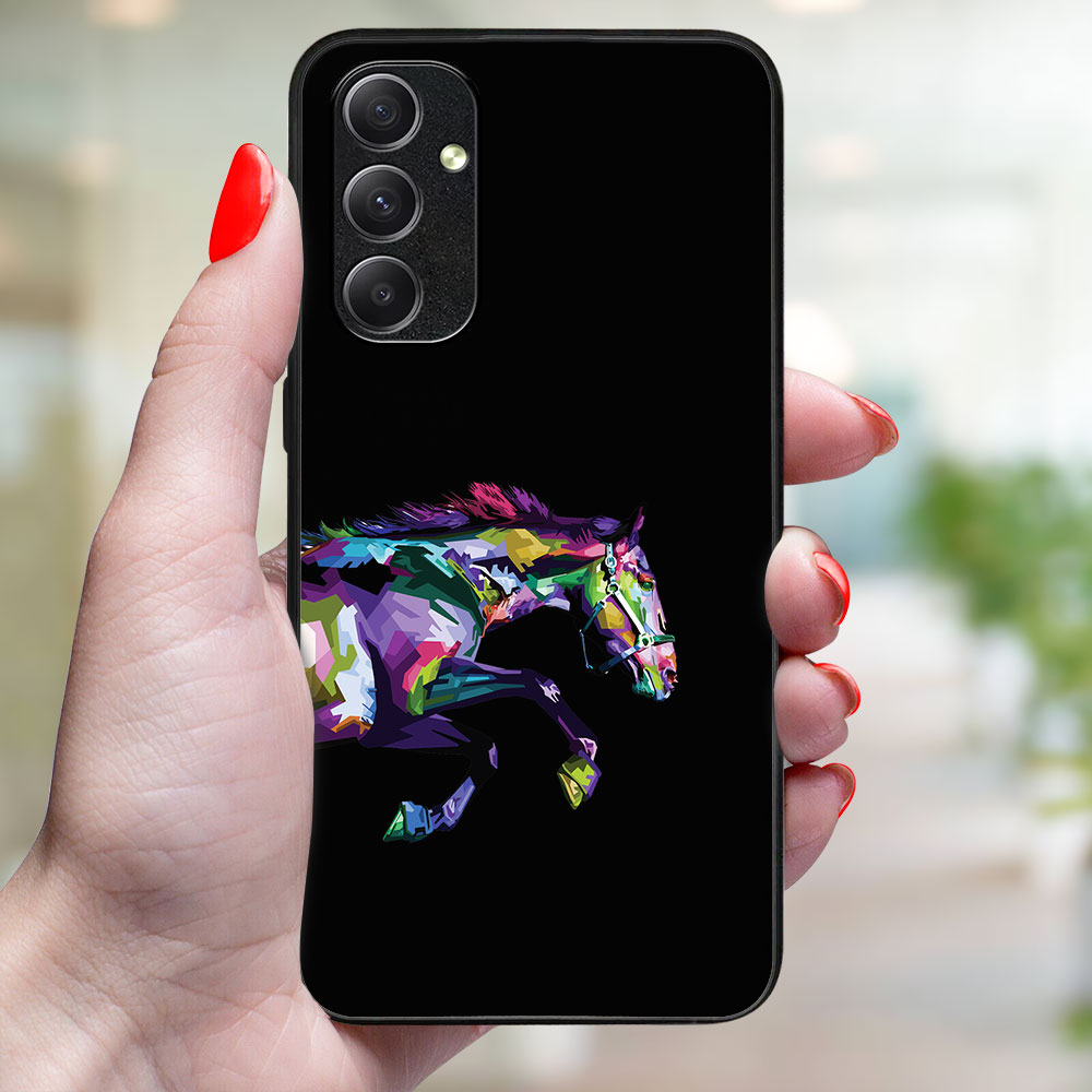 MY ART Husă De Protecție Pentru Samsung Galaxy S23 Plus 5G HORSE (249)