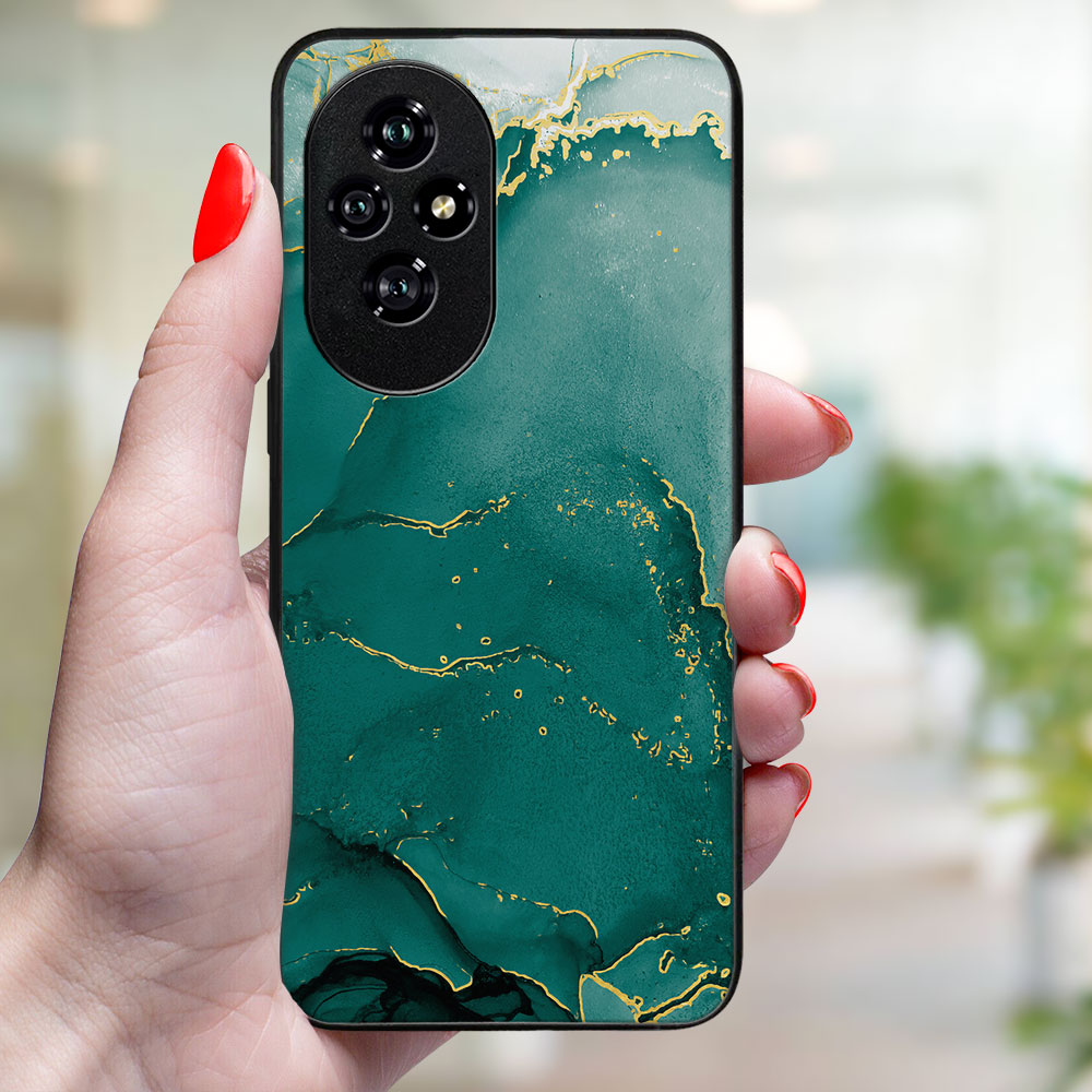 MY ART Capac De Protecție Pentru Honor 200 Pro GREEN MARBLE (145)