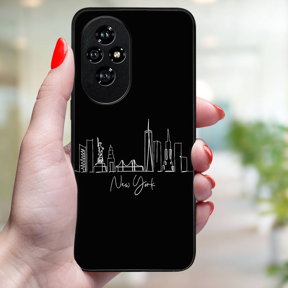 MY ART Husă De Protecție Pentru Honor 200 Pro NEW YORK (207)