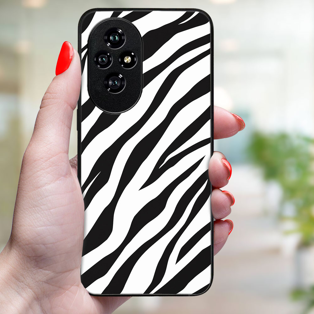 MY ART Husă De Protecție Pentru Honor 200 Pro ZEBRA (237)