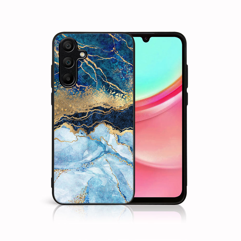 MY ART Husă De Protecție Pentru Samsung Galaxy S23 FE 5G BLUE MARBLE (141)