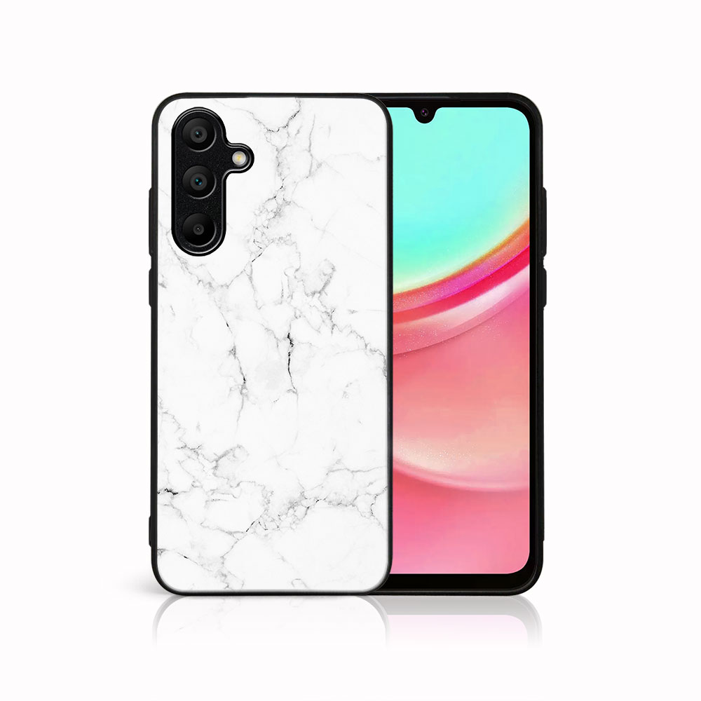 MY ART Husă De Protecție Pentru Samsung Galaxy A35 5G WHITE MARBLE (144)