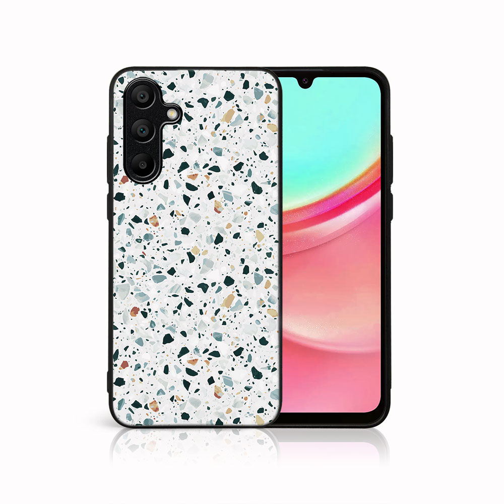 MY ART Husă De Protecție Pentru Samsung Galaxy A35 5G GREY TERRAZZO (163)