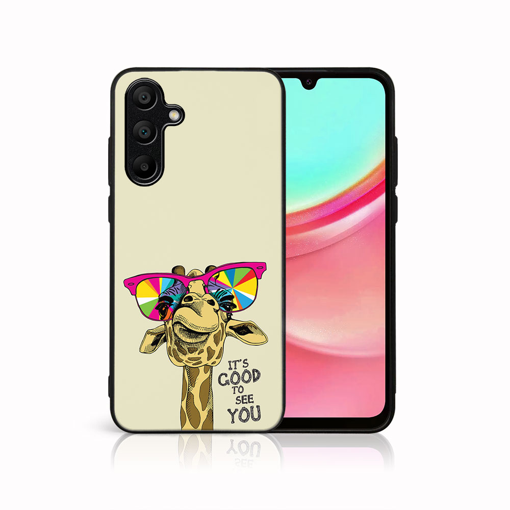 MY ART Husă De Protecție Pentru Samsung Galaxy A35 5G GIRAFFE (180)